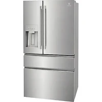 21.8 Cu. Ft. Stainless 4 Door French Door Counter-Depth