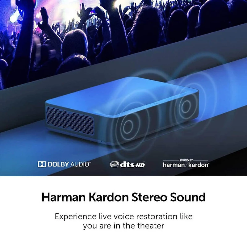 4K Ultra Short Throw Laser TV Projector OPEN BOX