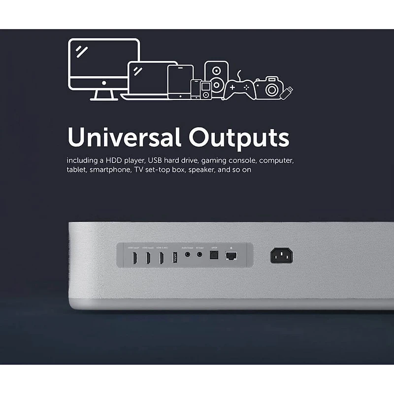 4K Ultra Short Throw Laser TV Projector OPEN BOX