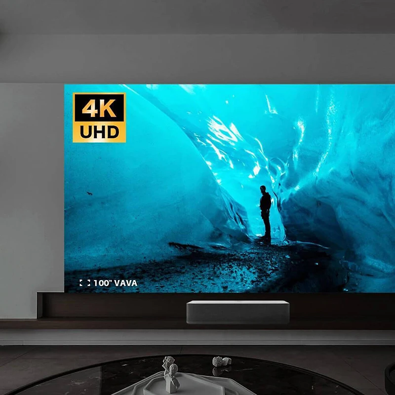 4K Ultra Short Throw Laser TV Projector OPEN BOX