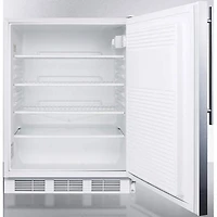 5.5 Cu. Ft. Stainless Built-In All-Refrigerator - OPEN BOX