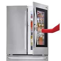 23 Cu. Ft. Stainless InstaView™ Door-in-Door® Counter-Depth Refrigerator - OPEN BOX