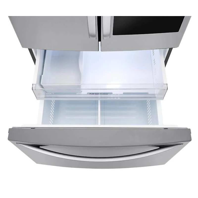 23 Cu. Ft. Stainless InstaView™ Door-in-Door® Counter-Depth Refrigerator - OPEN BOX