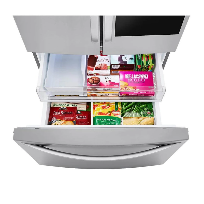 23 Cu. Ft. Stainless InstaView™ Door-in-Door® Counter-Depth Refrigerator - OPEN BOX