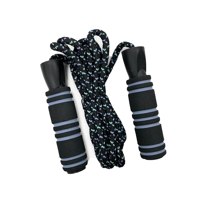 Weighted Jump Rope - Black/Blue - OPEN BOX