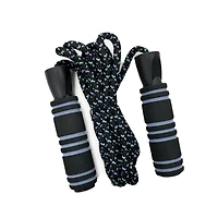 Weighted Jump Rope - Black/Blue - OPEN BOX