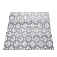 Origami Foldable Yoga Mat - Ikat Gray 
