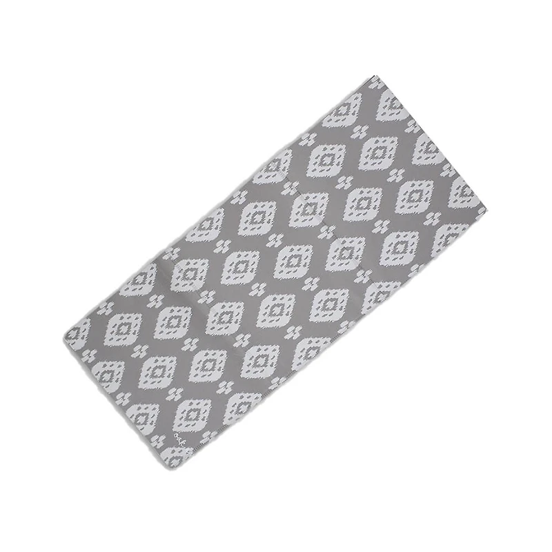 Origami Foldable Yoga Mat - Ikat Gray 