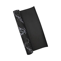 Marbleous Yoga Mat (4mm) - Black 