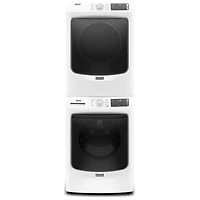7.3 Cu. Ft. White Front Load Electric Dryer with Extra Power and Quick Dry Cycle - OPEN BOX