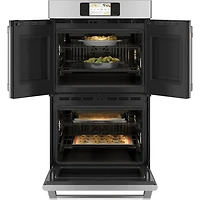 30 inch Stainless Smart Built-In Convection French-Door Double Wall Oven