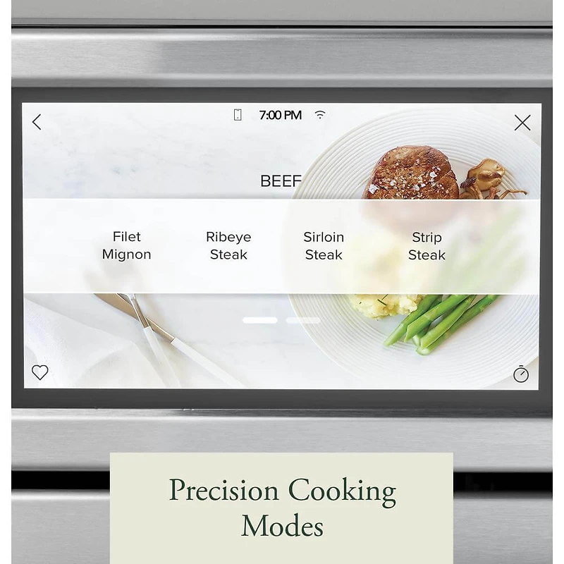 30 inch Stainless Smart Built-In Convection French-Door Double Wall Oven