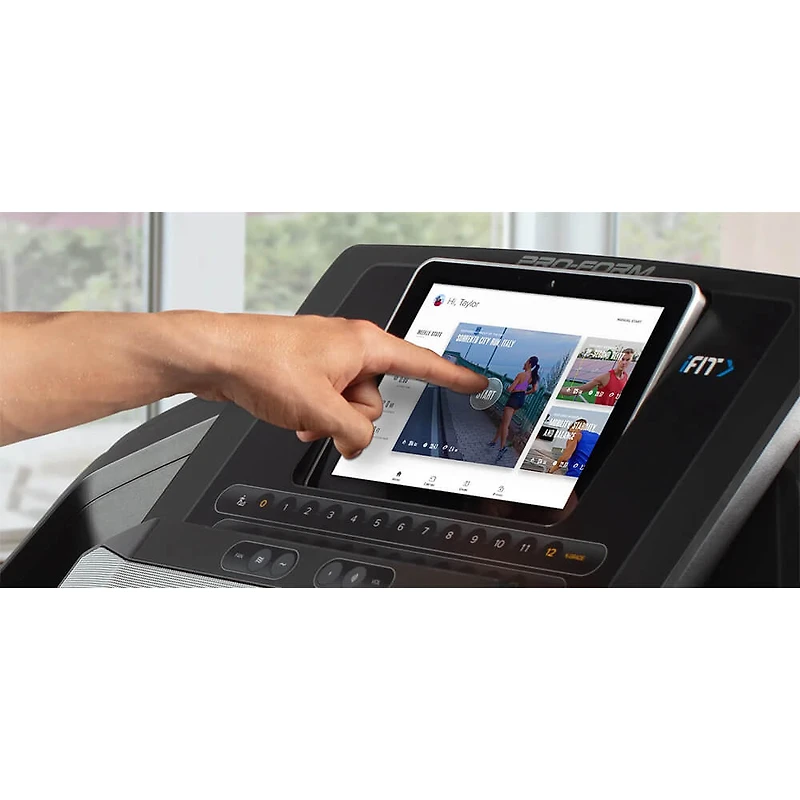 Carbon T10 Smart Treadmill - Black - OPEN BOX