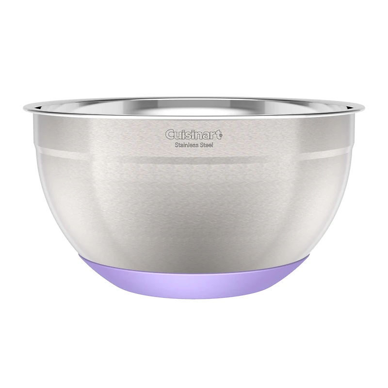 3-Piece Mixing Bowl Set - Stainless Steel