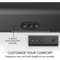 AXIS 47 Airbar Tower Fan with Full-Range Tilt