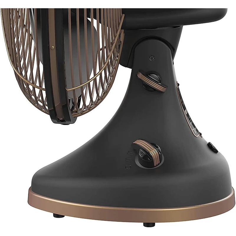 Silver Swan Alchemy Table Top Oscillating Fan - Gunmetal