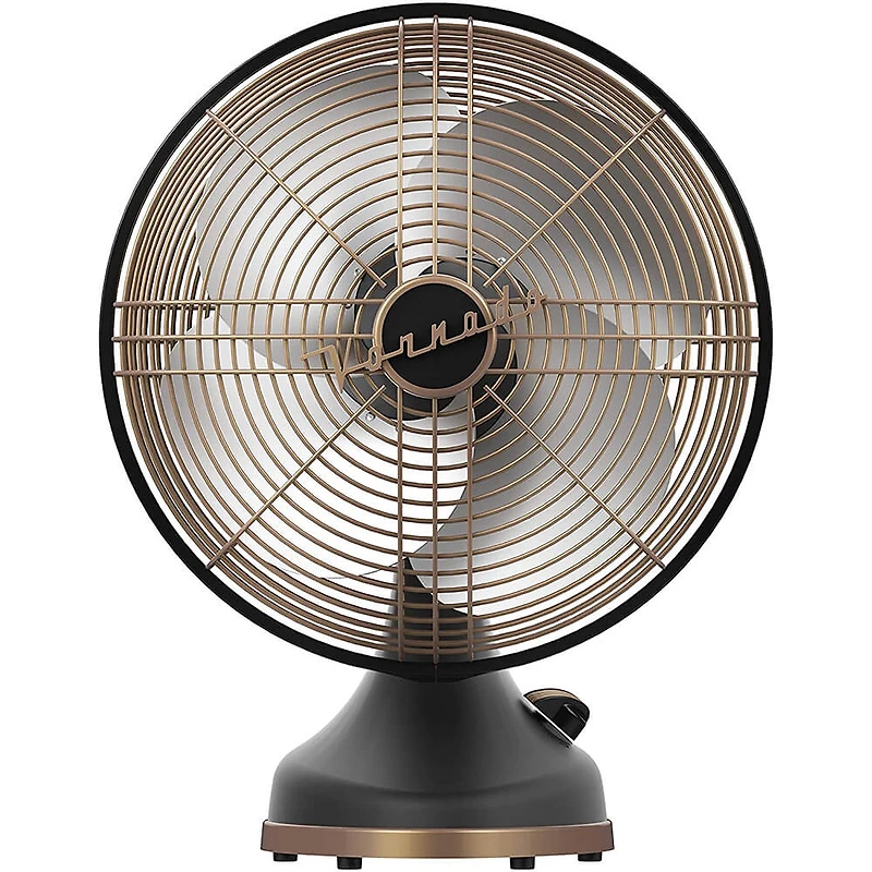 Silver Swan Alchemy Table Top Oscillating Fan - Gunmetal