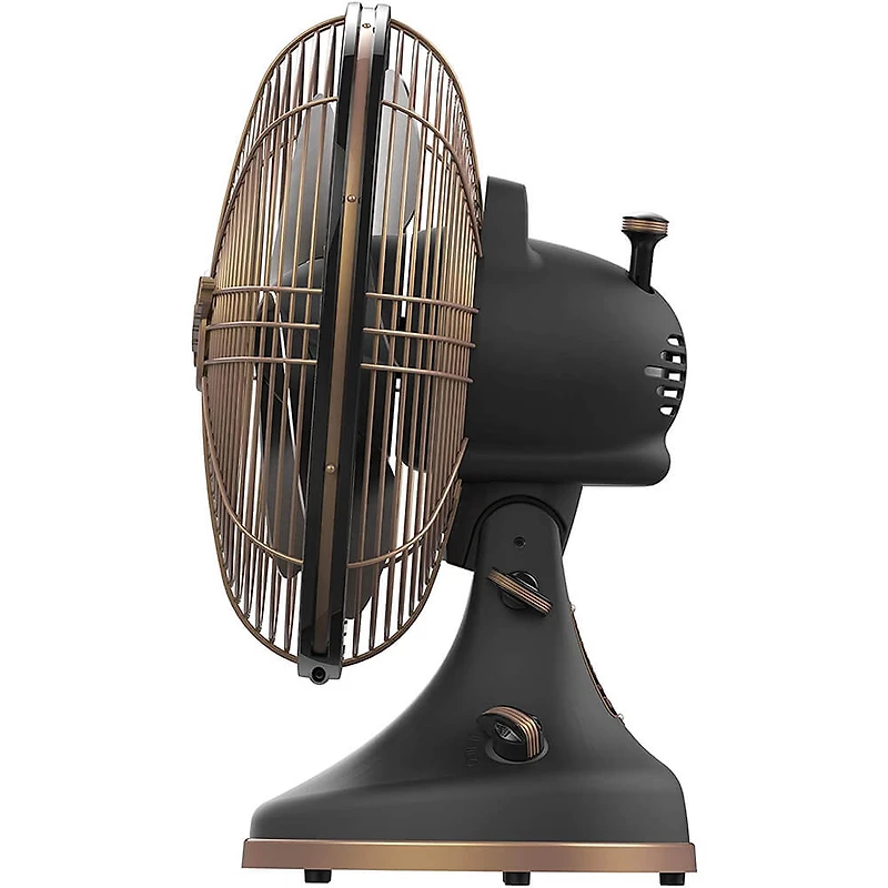 Silver Swan Alchemy Table Top Oscillating Fan - Gunmetal