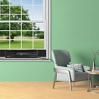 Transom Window Fan - Black