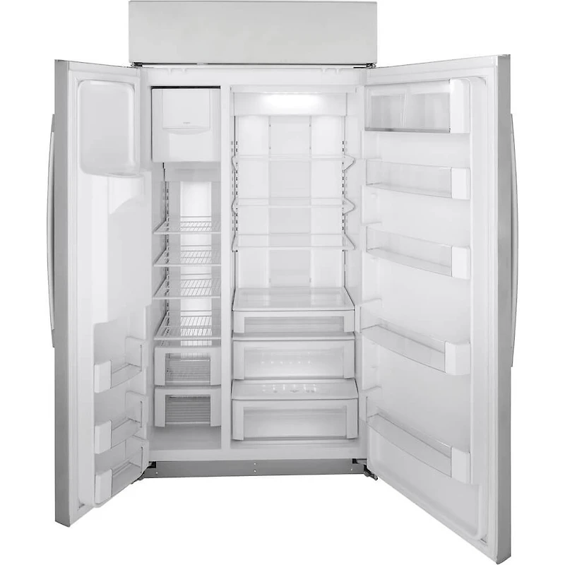 24.5 Cu. Ft. Stainless Smart Side-by-Side Refrigerator with Dispenser