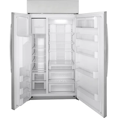24.5 Cu. Ft. Stainless Smart Side-by-Side Refrigerator with Dispenser