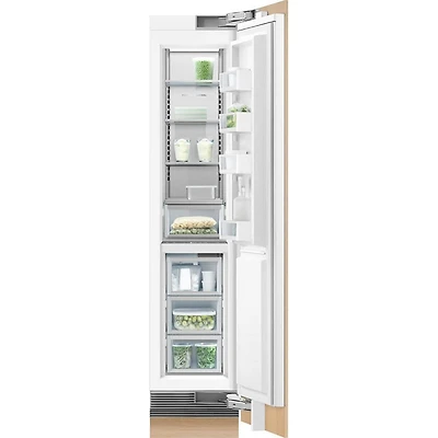 18 inch Panel Ready Right Hinge Column Freezer - Stainless Interior 