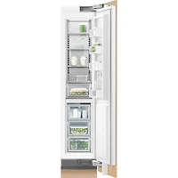 18 inch Panel Ready Right Hinge Column Freezer - Stainless Interior 