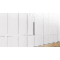 18 inch Panel Ready Right Hinge Column Freezer - Stainless Interior 