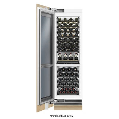 24 inch Panel Ready Left Hinge Built-In Wine Column Cabinet