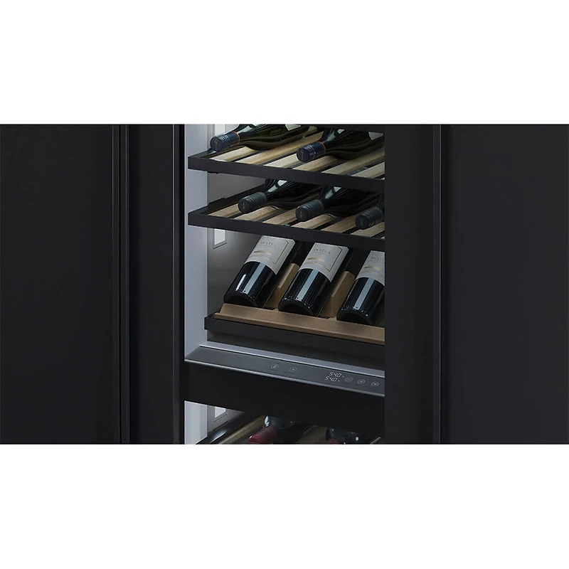 24 inch Panel Ready Left Hinge Built-In Wine Column Cabinet