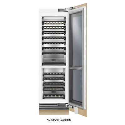 24 inch Panel Ready Right Hinge Built-In Wine Column Cabinet