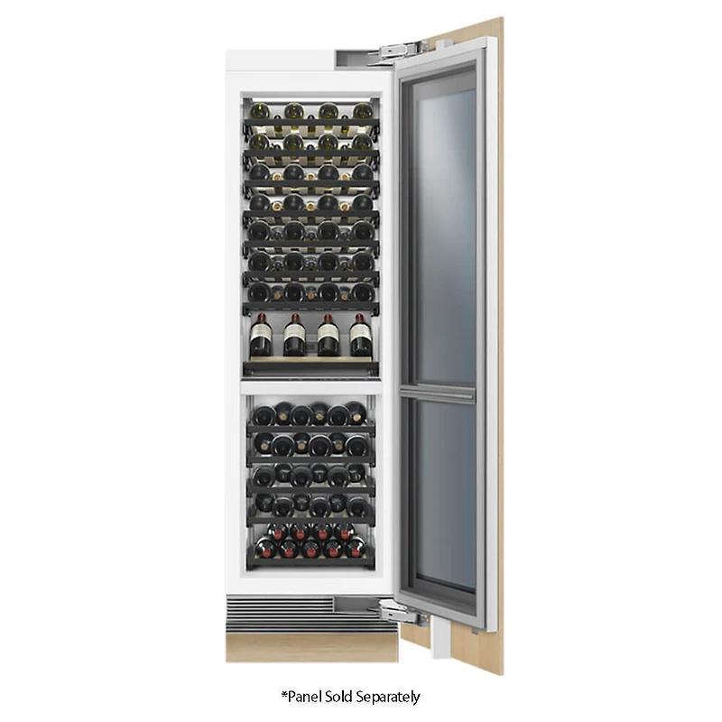 24 inch Panel Ready Right Hinge Built-In Wine Column Cabinet