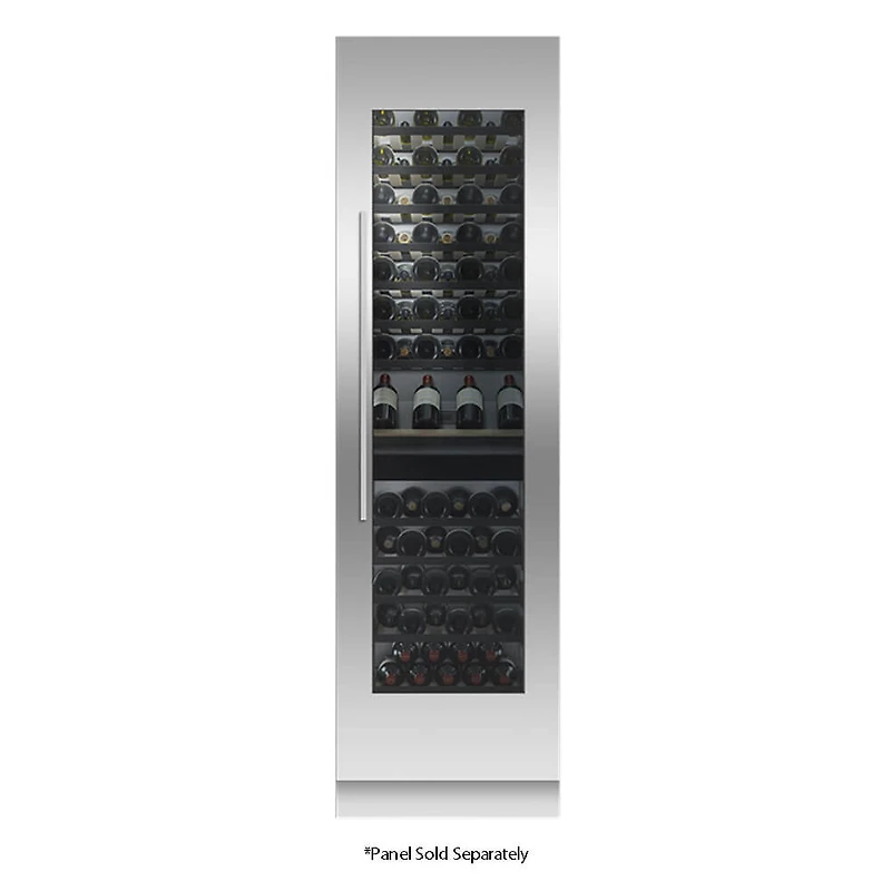24 inch Panel Ready Right Hinge Built-In Wine Column Cabinet