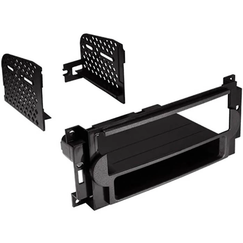 2004-2010 Chrysler/Dodge/Mitsubishi Single DIN Black Stereo Dash Kit