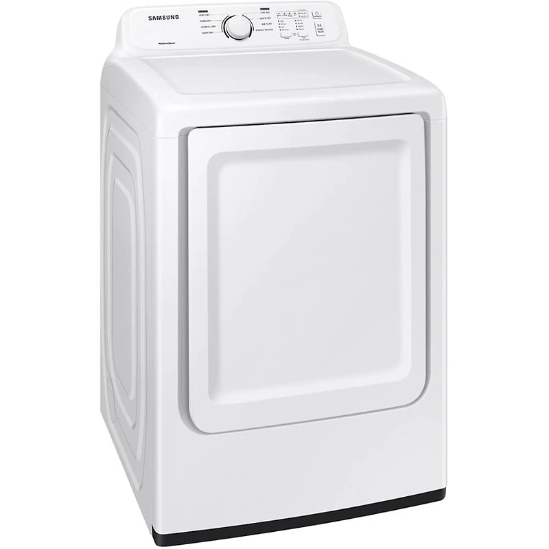 7.2 Cu. Ft. Electric Dryer with Sensor Dry - White - OPEN BOX