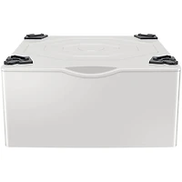 inch Ivory Laundry Pedestal