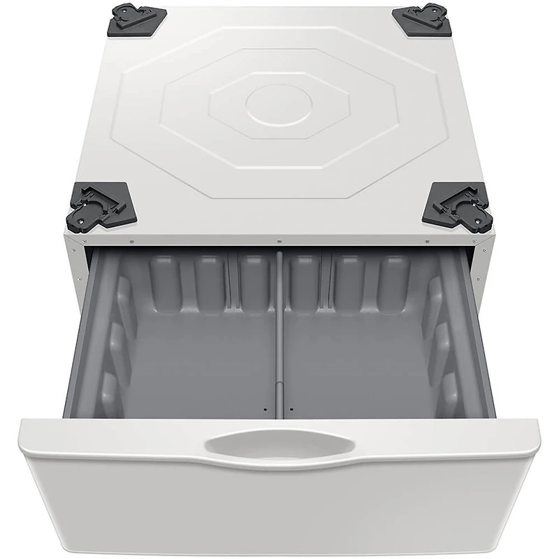 inch Ivory Laundry Pedestal