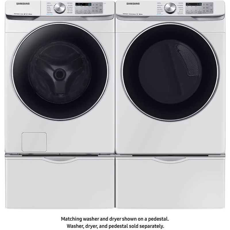 inch Ivory Laundry Pedestal