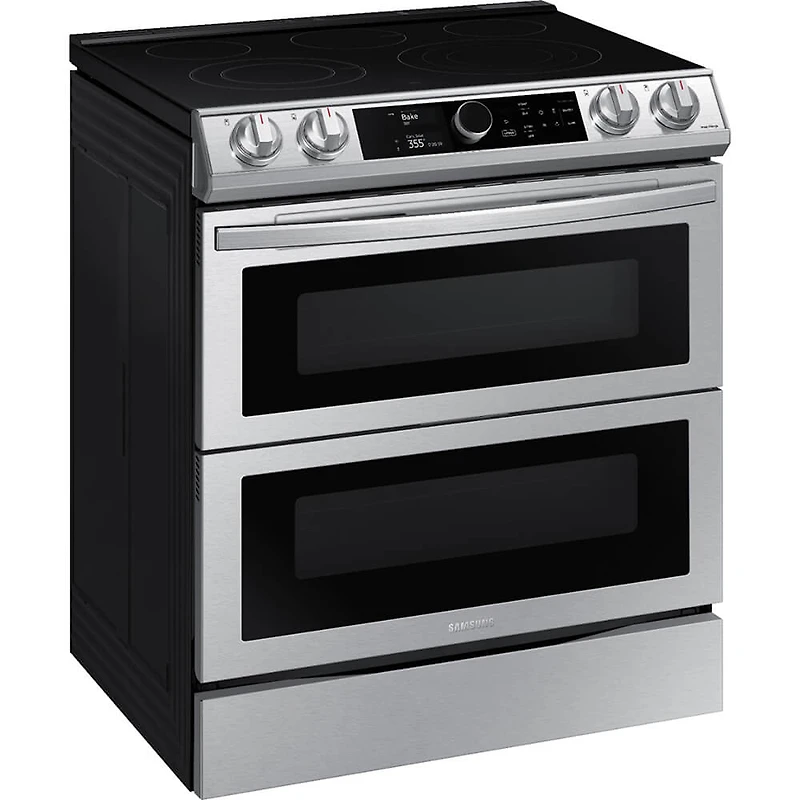 6.3 Cu. Ft. Stainless Dual Door Slide-In Induction Range - OPEN BOX
