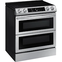 6.3 Cu. Ft. Stainless Dual Door Slide-In Induction Range - OPEN BOX