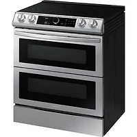 6.3 Cu. Ft. Stainless Dual Door Slide-In Induction Range - OPEN BOX