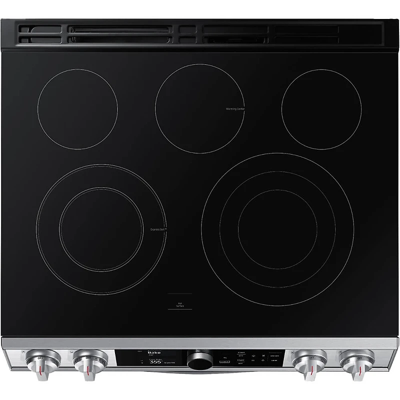 6.3 Cu. Ft. Stainless Dual Door Slide-In Induction Range - OPEN BOX