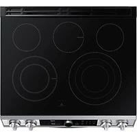 6.3 Cu. Ft. Stainless Dual Door Slide-In Induction Range - OPEN BOX