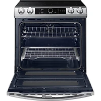 6.3 Cu. Ft. Stainless Dual Door Slide-In Induction Range - OPEN BOX