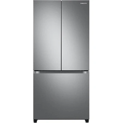 18 Cu. Ft. Stainless Steel Smart Counter Depth 3-Door French Door Refrigerator