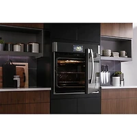30 inch Smart Built-In Convection Single Wall Oven w/ Left-Hand Side-Swing Doors