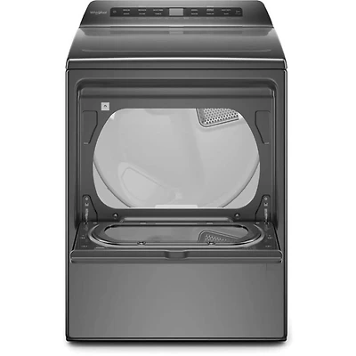 7.4 Cu. Ft. Chrome Shadow Smart HE Top Load Electric Dryer - OPEN BOX