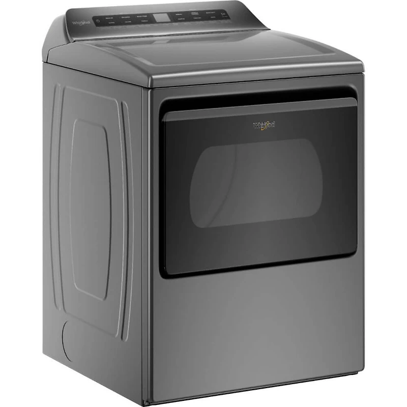 7.4 Cu. Ft. Chrome Shadow Smart HE Top Load Electric Dryer - OPEN BOX
