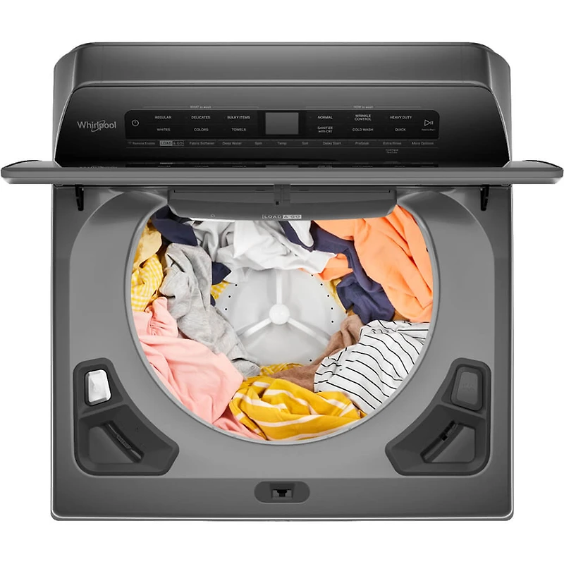 4.8 Cu. Ft. 36-Cycle Top-Load Washer - Chrome Shadow - OPEN BOX