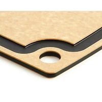 Gourmet Series Cutting Board 17.5 inch x 13 inch - Natural/Slate